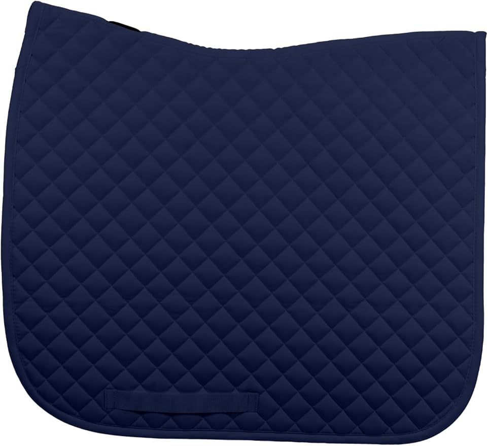 Equinavia Harstad Dressage Saddle Pad | Classic & Durable | Moisture-Wicking Tricot Backing
