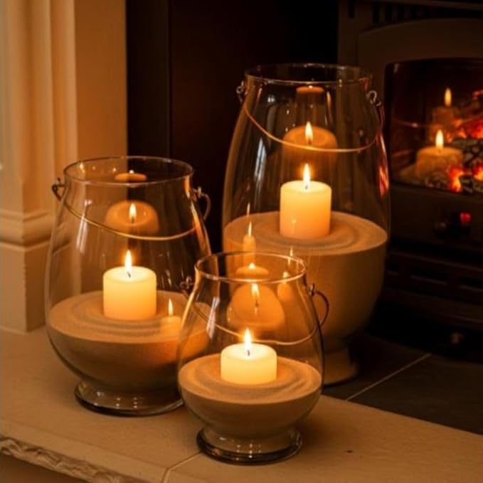 32 oz Jug of Brown Beach Sand for Indoor Outdoor Decor, vase Filler, Candles, Art, Crafts, Aquariums, Fairy Gardens, planters, tablescapes, terrariums, Design