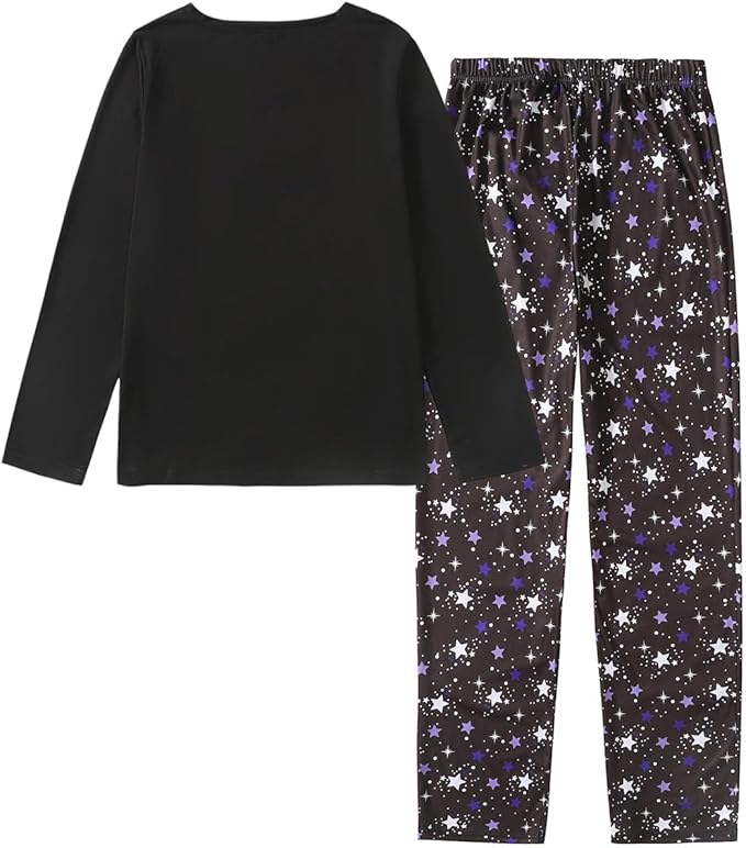 YIJIU Women's Sleepwear Long Sleeve Top and Pants Pajama Set Panda Print Nighty