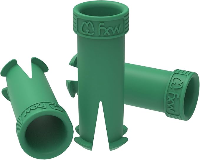 FXW Dog Playpen Accessories - Muffler Tubes, Compatible Rollick/Instant Dog Playpen (Replacement for HomePlus/Dog Gate) (32PCS, Green) │ Patented