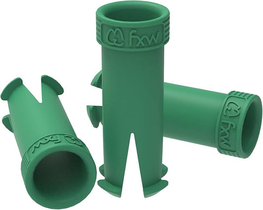FXW Dog Playpen Accessories - Muffler Tubes, Compatible Rollick/Instant Dog Playpen (Replacement for HomePlus/Dog Gate) (32PCS, Green) │ Patented