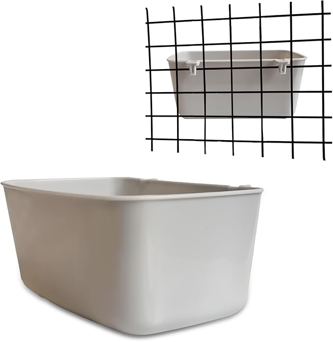 26 Pack Rabbit Feeder for Cage Chicken Waterer 21 oz Food Water Cat Treats Cups Puppy Hanging Feeding Dish Coop Bowl Watering Container Drinker Pigeon Bird Bath