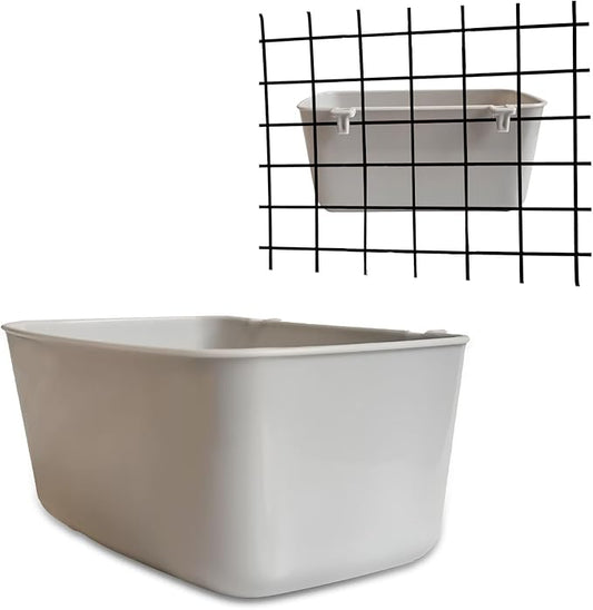 26 Pack Rabbit Feeder for Cage Chicken Waterer 21 oz Food Water Cat Treats Cups Puppy Hanging Feeding Dish Coop Bowl Watering Container Drinker Pigeon Bird Bath