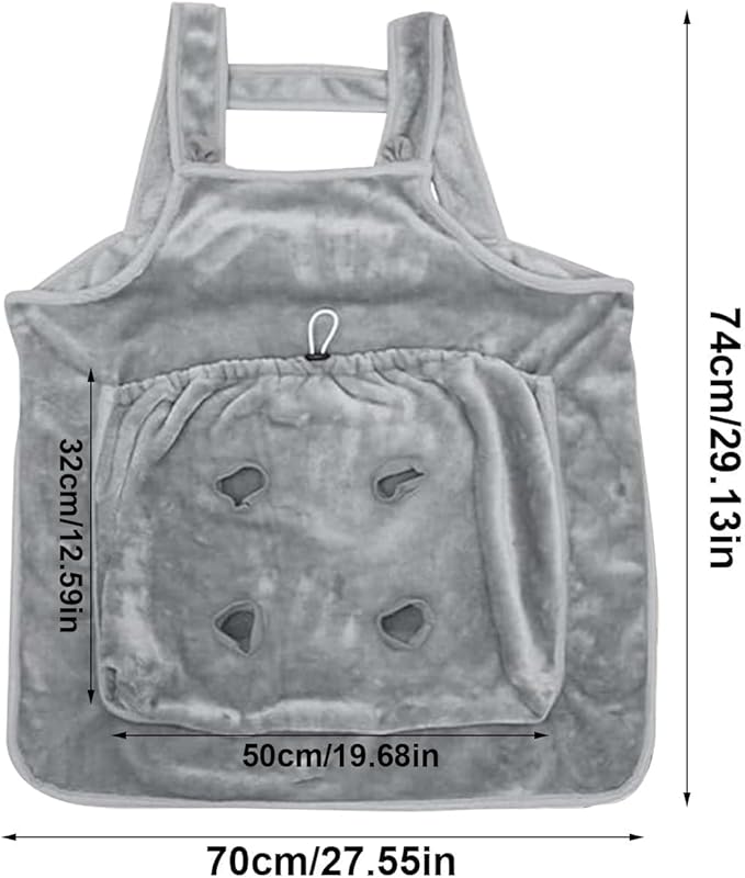 Cat Apron Carrier, Pet Sleeping Bag, Kitten Hands-Free Soft-Sided Carrier Pouch Sling for Small Sized Animals Cat Carrier Pouch Pet Sling Carrier for Small Sized Animals (A,1Pcs)