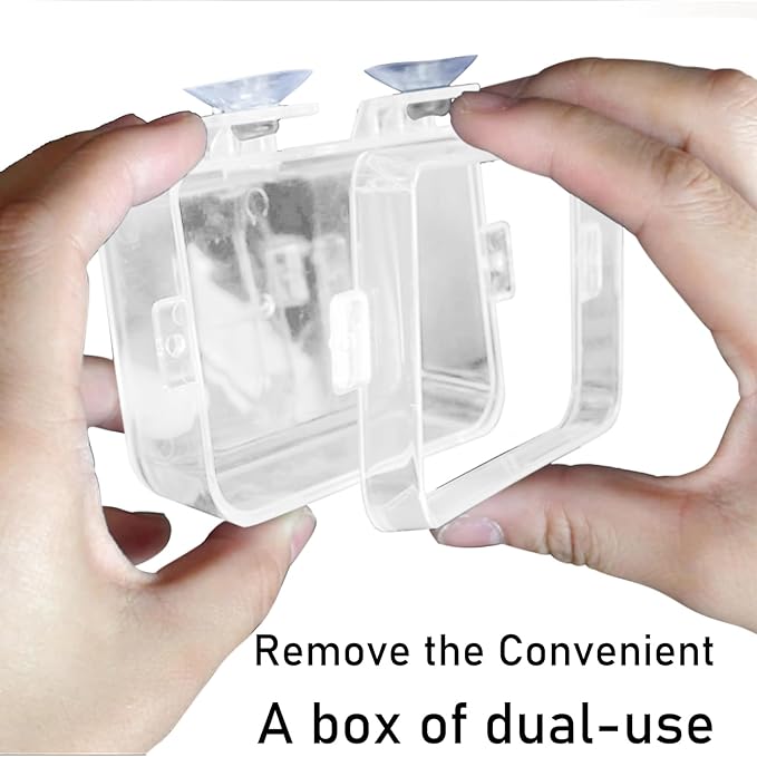 Tfwadmx 2 Pcs Chameleon Bowl, Reptile Feeding Food, Water Dish Gecko Worm Feeder Anti-Escape Chameleon Supplies Accessories for Lizard Bearded Dragon Snakes