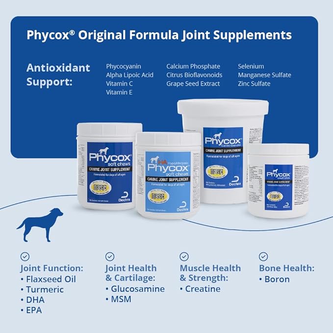 HA Hypoallergenic Small Bites Joint Supplement for Dogs, 120ct