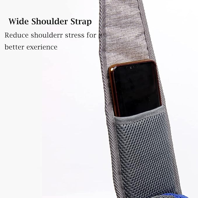 Pet Dog Sling Carrier, Breathable Mesh Hand Free Adjustable Travel Safe Puppy Sling Bag Dog Satchel Carrier for Dogs Cats Rabbit Small Animals (Adjustable Buckle for Under 5 lbs, Red)