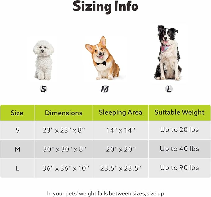 MIXJOY Dog Beds Large Sized Dogs, Washable Dogs Bed with Removable Cover, Cozy Donut Dog Ded Fluffy Plush Faux Fur Pet Bed with Anti-Slip Bottom, 36"x36"x10", Grey