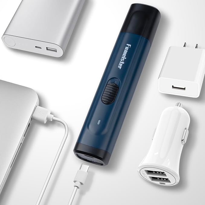 Pet Nail Grinder for Dogs - Quiet 2-Speed Type-C Rechargeable Dog Nail Trimmer, Low Noise Paw Grooming for Dogs & Cats (Blue)