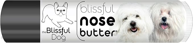 The Blissful Dog Coton De Tulear Unscented Nose Butter, 0.15-Ounce