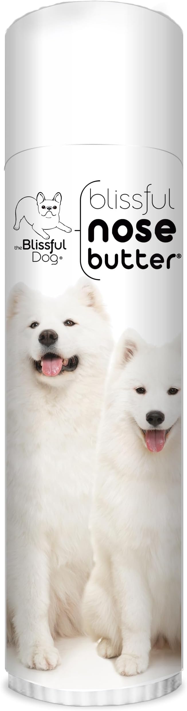 The Blissful Dog Samoyed Unscented Nose Butter - Dog Nose Butter, 0.50 Ounce