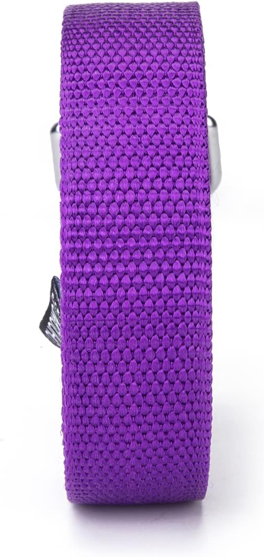 Strong Durable Nylon Dog Training Leash, 1 Inch Wide Traction Rope, 6 ft 10ft 15ft Long, for Small and Medium Dog (Purple, 15 Feet)