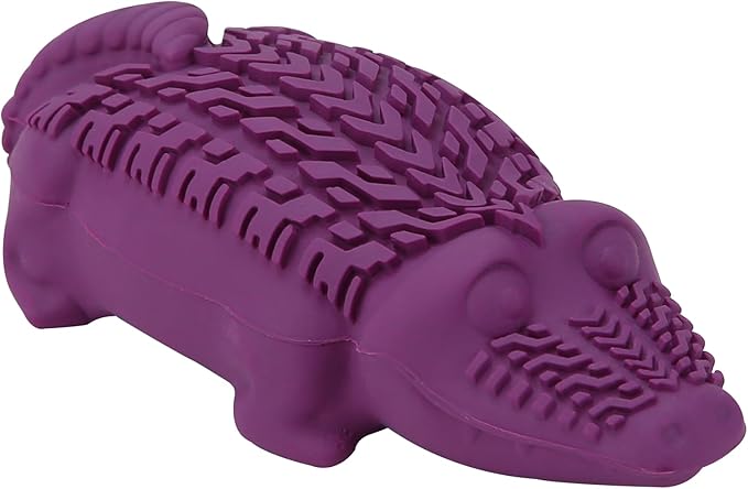 Arm & Hammer for Pets Super Treadz Mini Gator Dental Chew Toy for Dogs Best Dental Dog Chew Toy Dog Dental Chew Toys Reduce Plaque & Tartar Buildup Without Brushing (Pack of 24)