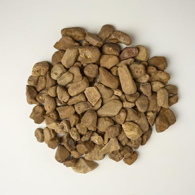 32 oz Jug Multicolor Tan Medium River Rock, 1½-3 inch Size, for Indoor Outdoor Decor, vase Filler, Candles, Art, Crafts, Aquariums, Fairy Gardens, planters, tablescapes, terrariums