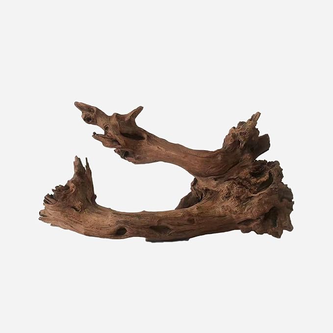 LYPHARD AQUARIUMS Natural Driftwood for Aquarium Decor, L18.9×W6.69×H10.24 Inches Large Drift Wood Decorations for Reptile Hide, Fish Tank, Optional Shapes