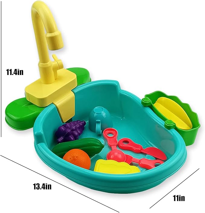 Parrot Shower, Parrot Bird Bathtub, Automatic Bird Bathtub Pet Bath Pool with Faucet, Bird Bathtub Swimming Pool Toy Bath Shower Water Dispense for Ferret, Goldfinch (Green)