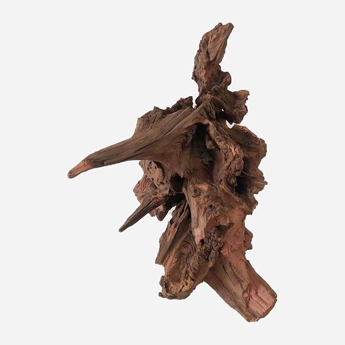 LYPHARD AQUARIUMS Natural Driftwood for Aquarium Decor, L10.63×W11.02×H14.96 Inches Large Drift Wood Decorations for Reptile Hide, Fish Tank, Optional Shapes