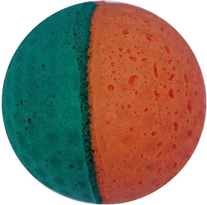 YnFag 24 Pack Foam Soccer Balls Cat Toys for Indoor Cats Cat Balls (24Pcs Two-Color Golf)