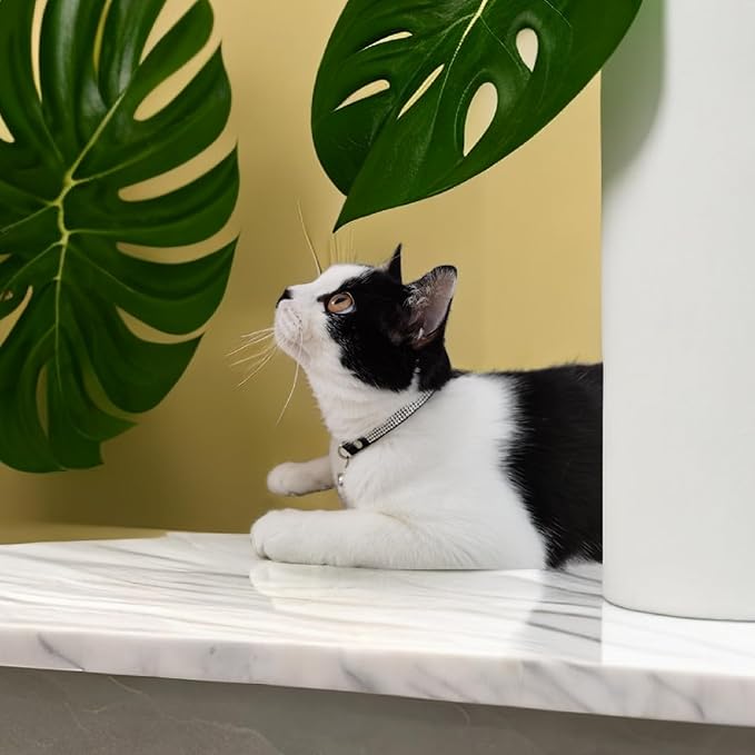 Rhinestone Cat Collar Breakaway Safety Buckle with Bell, Adjustable Diamond Girl Boy Kitty Cute Comfy Collar for Kitten Small Pets Rabbits, 7.5"-11" Blue