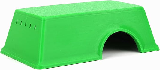 Snake Hide, Leopard Gecko Tank Accessories for Reptile Ball Python Crested Gecko Lizard Bearded Dragon - GreenHideS