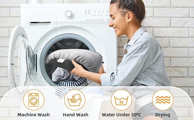 Long Fur Pet Bed for Medium Dogs, Plush Cat Bed with Bolster, Machine Washable Dog Bed with Non-Slip Waterproof Bottom, Orthopedic Support for Warmth & Security, 25x22 Inches