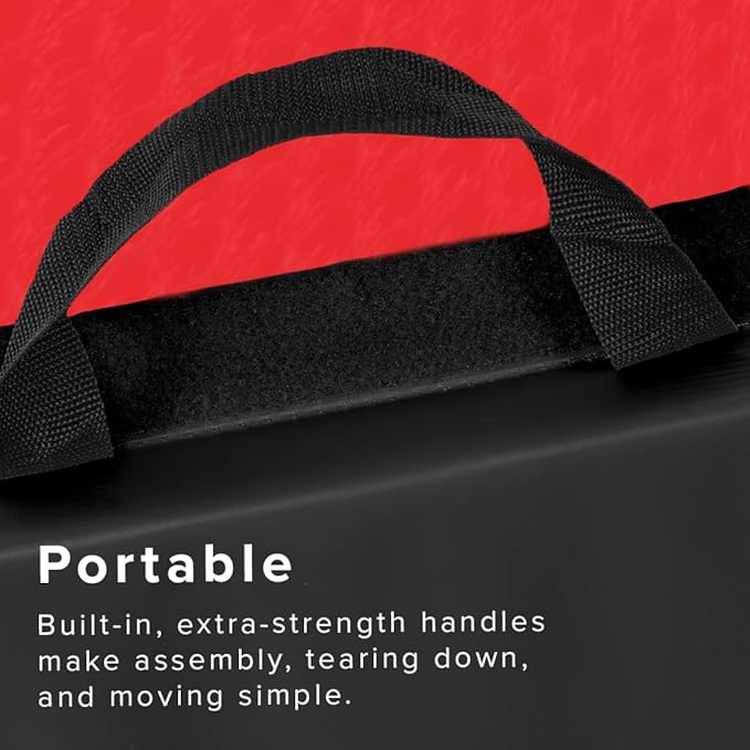 We Sell Mats - 4 ft x 8 ft x 2 in Personal Fitness & Exercise Mat for Home Workout - Lightweight and Folds for Carrying – All Purpose Home Gym Mat – Thick Mat for Yoga, Pilates, Stretches, and Floor Exercises