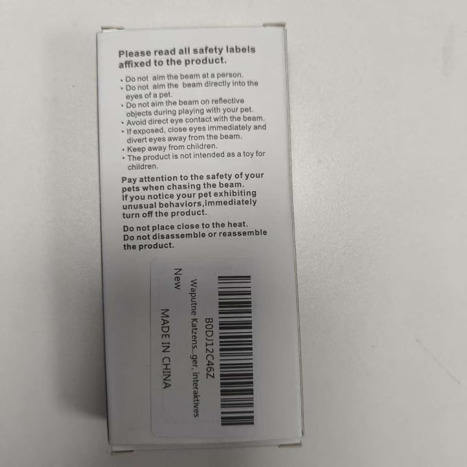 Cat Toy Pointer, USB Rechargeable with 7 Adjustable Patterns, Interactive Chase Toys for Indoor Cats & Dogs, Training & Exercise Fun (Black)