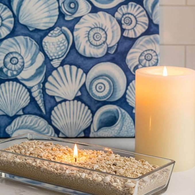 32 oz Jug of Natural Crushed Seashell Sand for Indoor Outdoor Decor, vase Filler, Candles, Art, Crafts, Aquariums, Fairy Gardens, planters, tablescapes, terrariums, Design