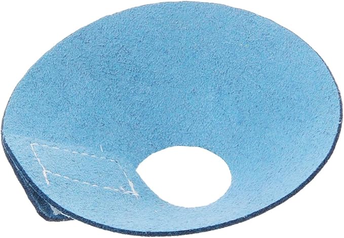 VANZACK Bird Cone Collar Adjustable Bird Parrot Tapered Collar Parrot Recovery Cones Neck Quaker Leather Neck Protector Feather Protection Sky-Blue