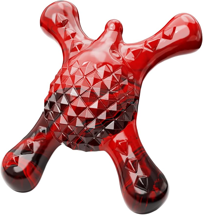 Indestructible Dog Chew Toy for Aggressive Chewers – Tough Nylon Bone for Small Dogs and Puppy Teething, Durable Chew for Super Chewers with Bacon Flavor