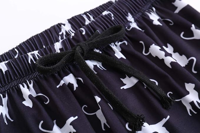 YIJIU Women's Sleepwear Long Sleeve Top and Pants Pajama Set Panda Print Nighty