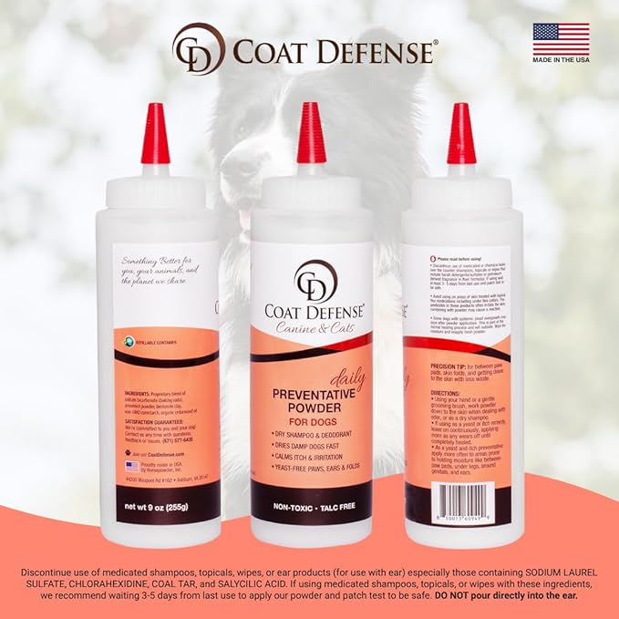 COAT DEFENSE Daily Preventative Powder - 9 oz. Precision Point