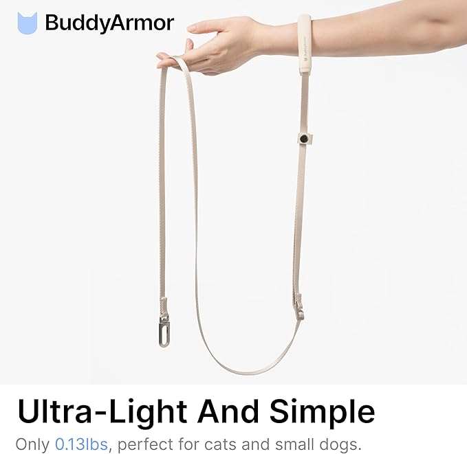 Cat Harness and Leash Set, Escape Proof Cat Harness Lightweight Leash with Padded Handle Adjustable Leash Harness for Kitten>4lbs Small Large Cats Walking Training (Midnight Black, M)