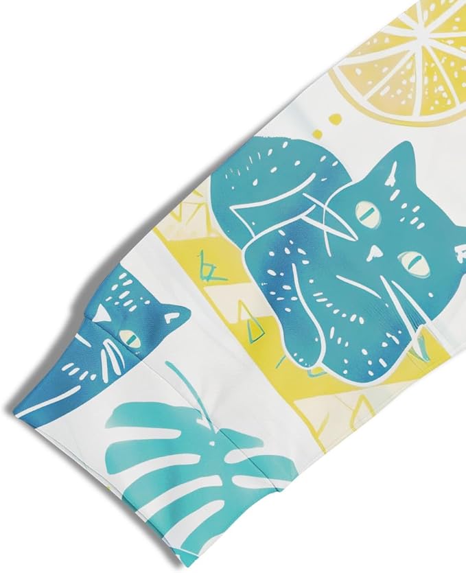 Unisex Adults 3D Dog Cat Printed Hoodies for Men Women Pullover Novelty Sweatshirts with Pockets