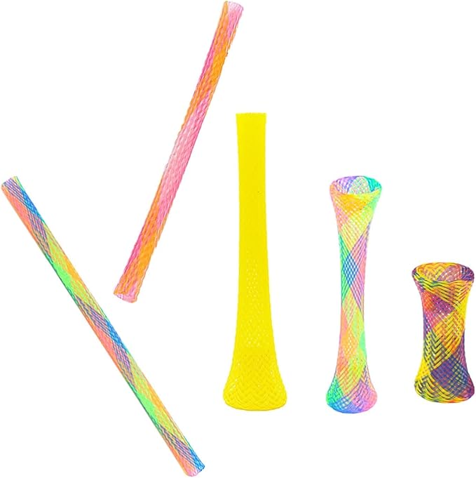 ISMARTEN 45-Piece Cat Toy Set - Springs, Balls, Tube, Pom Poms for Kittens to Swat, Bite, Hunt (Random Color)