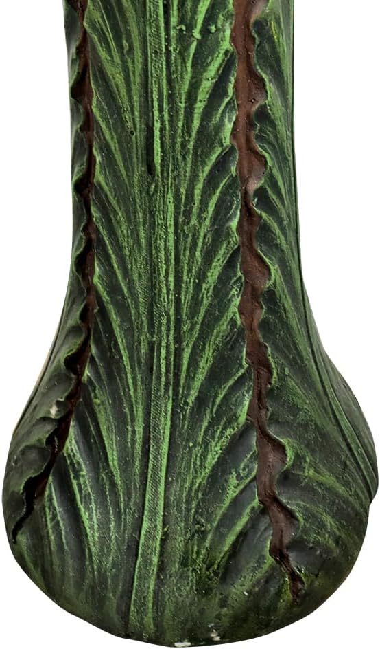 Garden Birdbath Sunflower Shaped, 24.4" H * 20" Φ Bird Bath for Freestanding Bird Bath for Outside Patio Yard Decor