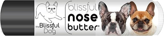 The Blissful Dog French Bulldog Pied Unscented Nose Butter - Dog Nose Butter, 0.15 Ounce