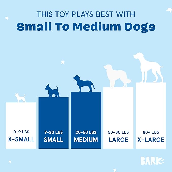 Barkbox Full O’ Fluff Piñata Plush Dog Toy – Squeaky and Crinkle Plush Dog Toy Packed with Fluff for Chewers and Playful Puppies – Small Dog