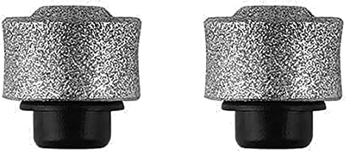 WWVVPET Replacement Grinding Wheel Heads 2 Pack Too-zey/Other Brands of Electric Dog Nail Grinders Pet Cat Nail Clippers【New Type】, Diamond Bit Material