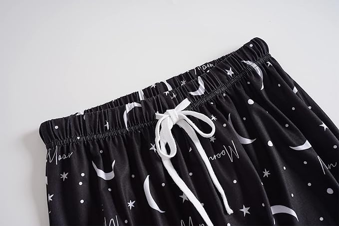 YIJIU Women's Sleepwear Long Sleeve Top and Pants Pajama Set Panda Print Nighty