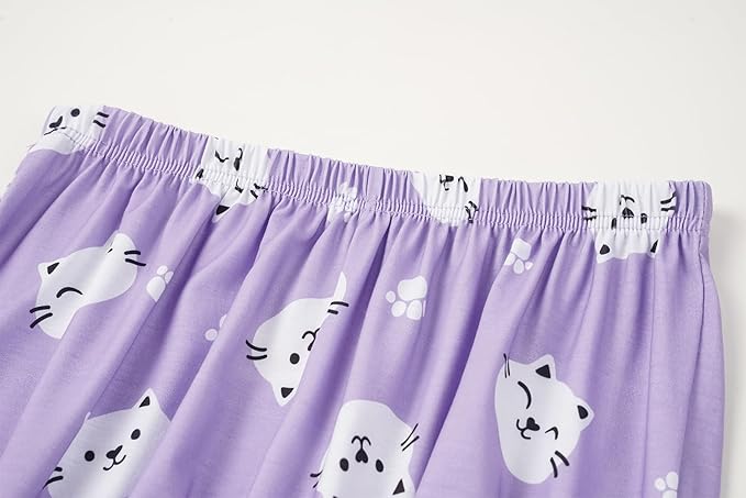 YIJIU Women's Sleepwear Long Sleeve Top and Pants Pajama Set Panda Print Nighty