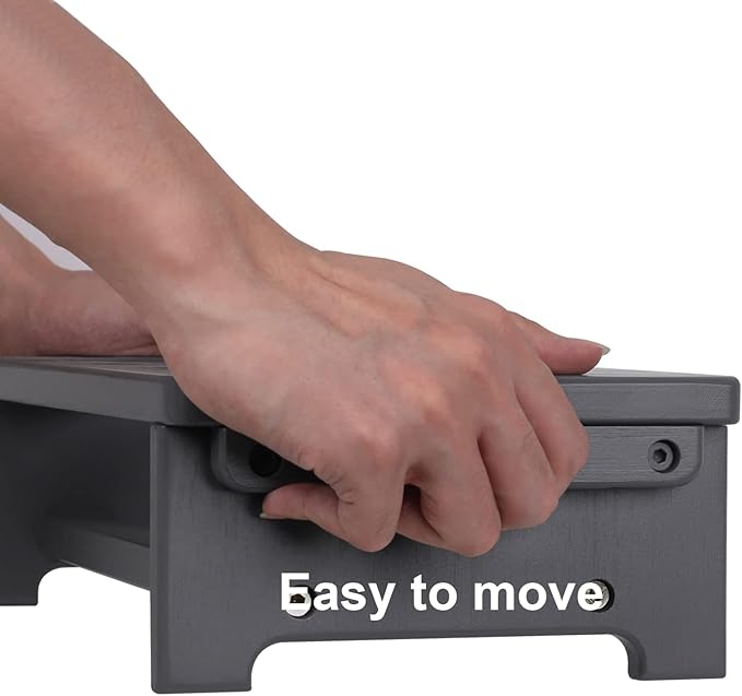 HTB Elevated Dog Bowls,Raised Dog Bowl Stand with 2 Stainless Steel Bowls,Elevated Raised Pets Bowls for Large Medium Small Sized Dogs