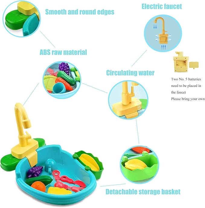 Parrot Shower, Parrot Bird Bathtub, Automatic Bird Bathtub Pet Bath Pool with Faucet, Bird Bathtub Swimming Pool Toy Bath Shower Water Dispense for Ferret, Goldfinch (Green)