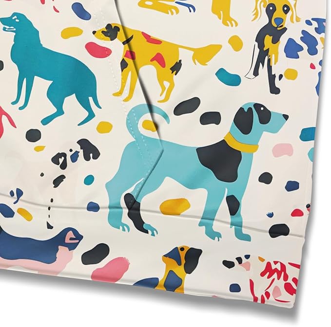 Unisex Adults 3D Dog Cat Printed Hoodies for Men Women Pullover Novelty Sweatshirts with Pockets