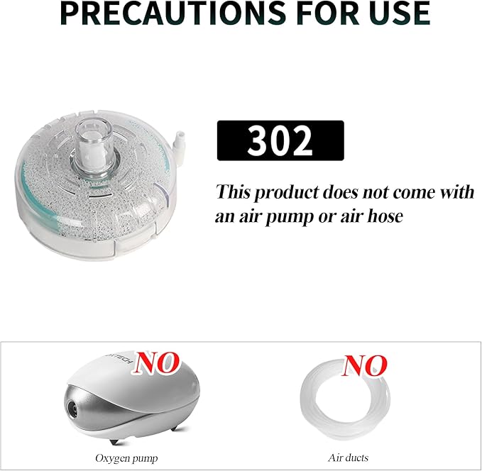 UPETTOOLS Mini Aquarium Sponge Filter, Small Internal Fish Tank Filter Detachable Submersible Filter with Air Stone auxiliary filter Suitable for 5-20 Gallon Tank (Air Pumps and Air Tube not Included)