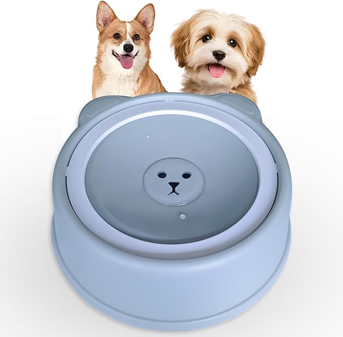 Pet Water Bowl- Portable Dog Water Dispenser, No Spill Water Bowl for Dogs with Spill-Proof Design, Perfect for Dogs and Cats, Keeps Your Pet Hydrated Anywhere (Grizzly)