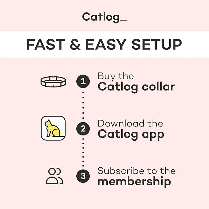 Health Tracker for Cats - Smart Cat Collar with Safety Breakaway Buckle for Indoor Cats, Wellness Alerts, Real-time Monitoring (Kimono (Sakura),M)