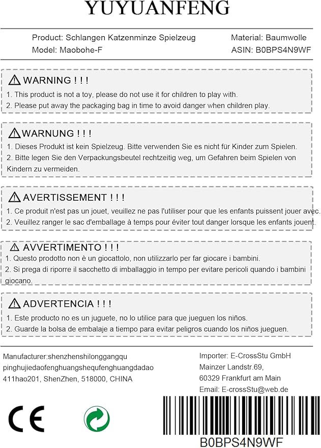 YUDANSI Cat Catnip Snake Toys for Indoor Cats, Snaky Toy 2 Pack for Kitten Play, Soft Plush Toy for Kitty Kicking Chewing and Teeth Cleaning, Interactive Colorful Simulation Toy for Pets Indoor