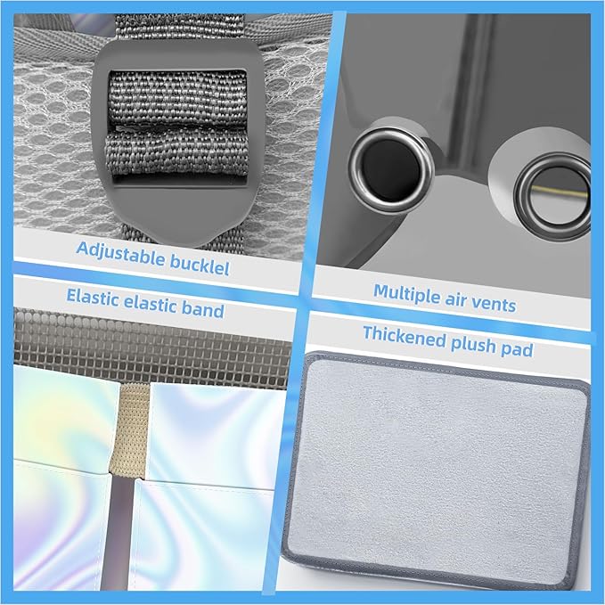 Cat Backpack Pet Carrier Backpack for Small Cats and Dogs, Dog Carrier Backpack with Inner Safety Leash Can be Used for Travel