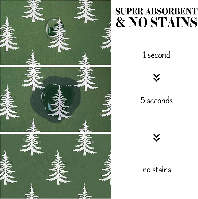 Dog Cat Food Mats for Floors, Absorbent Dog Bowl Mats for Food and Water, Quick Dry Pet Food Mat Non-Slip Pet Supplies